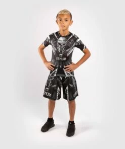 Venum GLDTR 4.0 Kids MMA Shorts - Black -Fighters Europe Store 0344e77caf9cd86e41f9cfa5f060447c3225ace5 RASH SS GLADIATOR BLACK WHITE 09