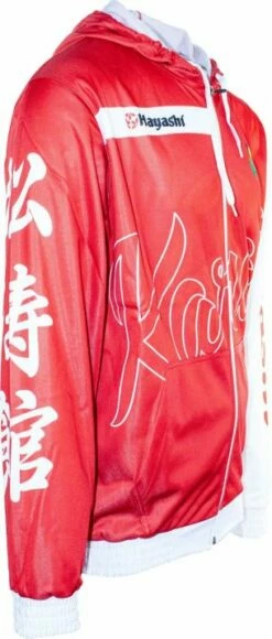 Hoody TOP TEN Karate WKF - Red/white, 19341-41 -Fighters Europe Store 04b4a3c98fe3a04d824ceed668824a99
