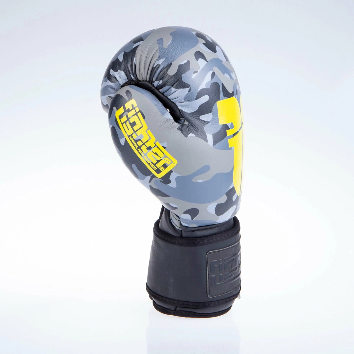 Fighter Boxing Gloves SIAM - Grey Camo, FBG-003C 11 Fighter Boxing Gloves SIAM - Grey Camo, FBG-003C - Image 9