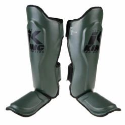 King Pro Boxing Shin Guards - Khaki, KPB/SG-4