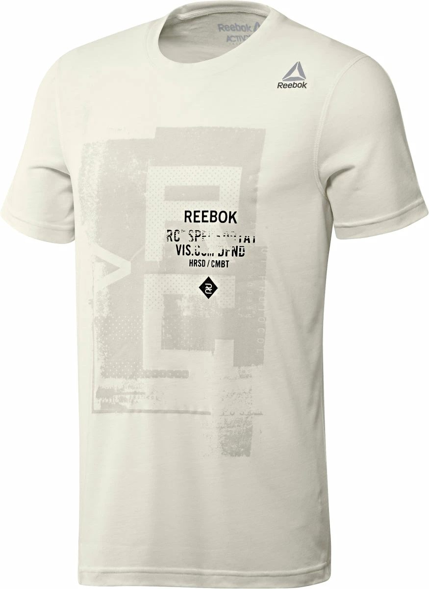 Reebok Combat Tee - White, BJ8880 3 Reebok Combat Tee - White, BJ8880