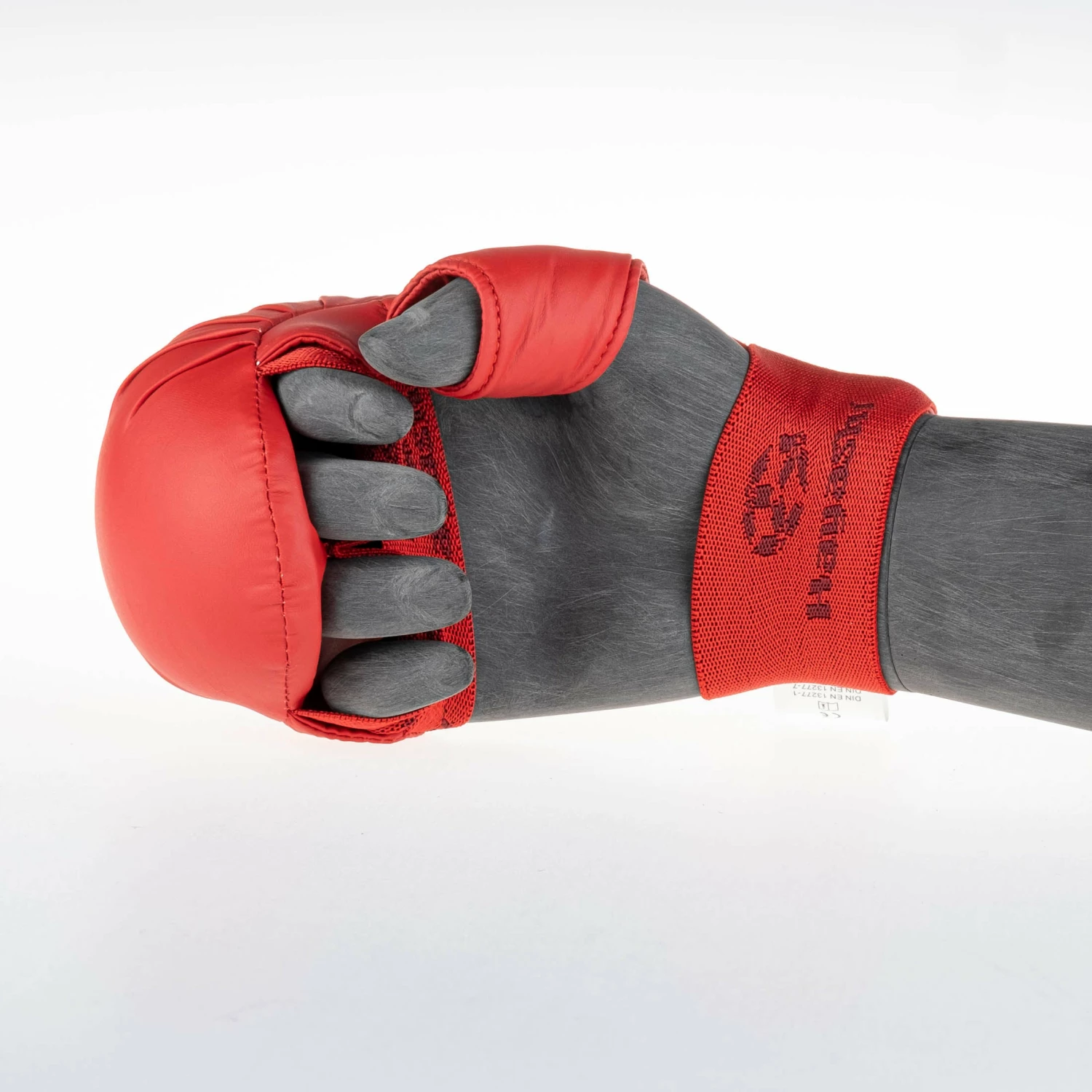 Hayashi Karate Fist Protector TSUKI With Thumb (WKF Approved) - Red, 238 4 Hayashi Karate Fist Protector TSUKI With Thumb (WKF Approved) - Red, 238 - Image 2