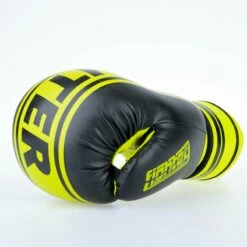 Fighter Boxing Gloves Basic Stripe - Neon Yellow/black 19 Fighter Boxing Gloves Basic Stripe - Neon Yellow/black -Fighters Europe Store 1376APU BN09