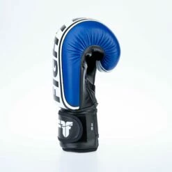 Fighter Boxing Gloves Basic Stripe - Blue -Fighters Europe Store 1376APU BW06