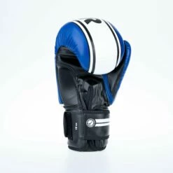 Fighter Boxing Gloves Basic Stripe - Blue -Fighters Europe Store 1376APU BW07