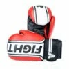 Fighter Boxing Gloves Basic Stripe - Red -Fighters Europe Store 1376APU RW01