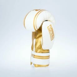 Fighter Boxing Gloves Basic Stripe - White/gold 13 Fighter Boxing Gloves Basic Stripe - White/gold -Fighters Europe Store 1376APU WG03