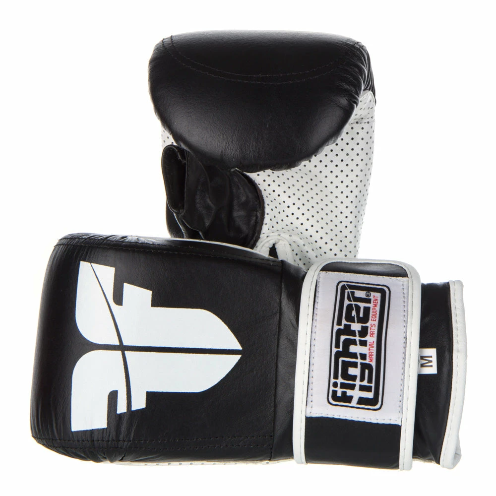 Fighter Bag Gloves Velcro - Black/white, JE-PERF 3 Fighter Bag Gloves Velcro - Black/white, JE-PERF