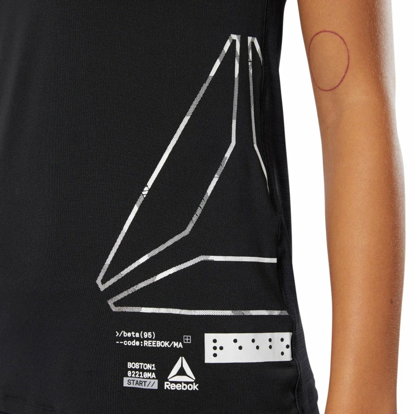 Reebok Activchill Tee - černá, DU4165 7 Reebok Activchill Tee - černá, DU4165 - Image 5