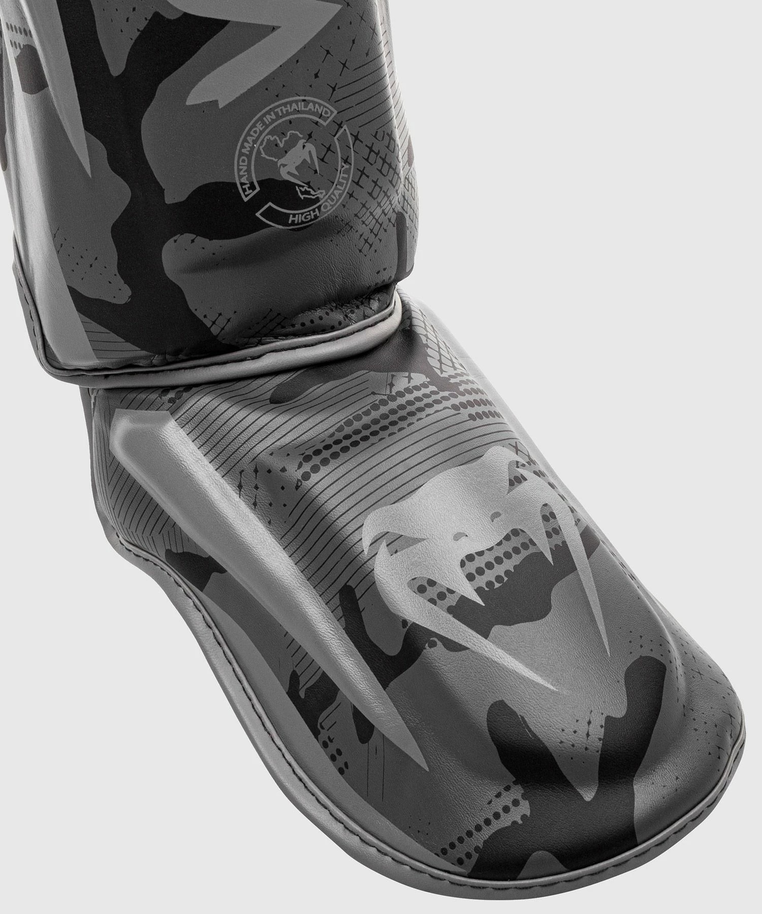 Venum ELITE Shin Guards - Gray 4 Venum ELITE Shin Guards - Gray - Image 2
