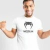 Venum T-Shirt Classic - White 1 Venum T-Shirt Classic - White -Fighters Europe Store 1c3e647a009d11e709d8d3110967ca0f13da7e92 TSHIRT CLASSIC WITHE BLACK 1