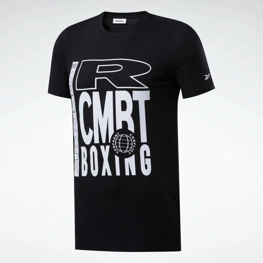 Reebok Combat Boxing Tee - Black, FJ5333 8 Reebok Combat Boxing Tee - Black, FJ5333 - Image 6