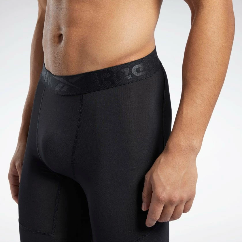 Reebok Wor Compr Brief Compression Shorts - Black, FP9104 4 Reebok Wor Compr Brief Compression Shorts - Black, FP9104 - Image 2