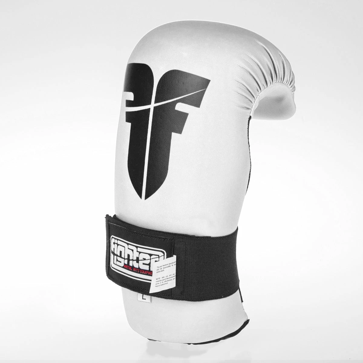 Fighter Open Gloves Strap - White, FOG-001W 5 Fighter Open Gloves Strap - White, FOG-001W - Image 3