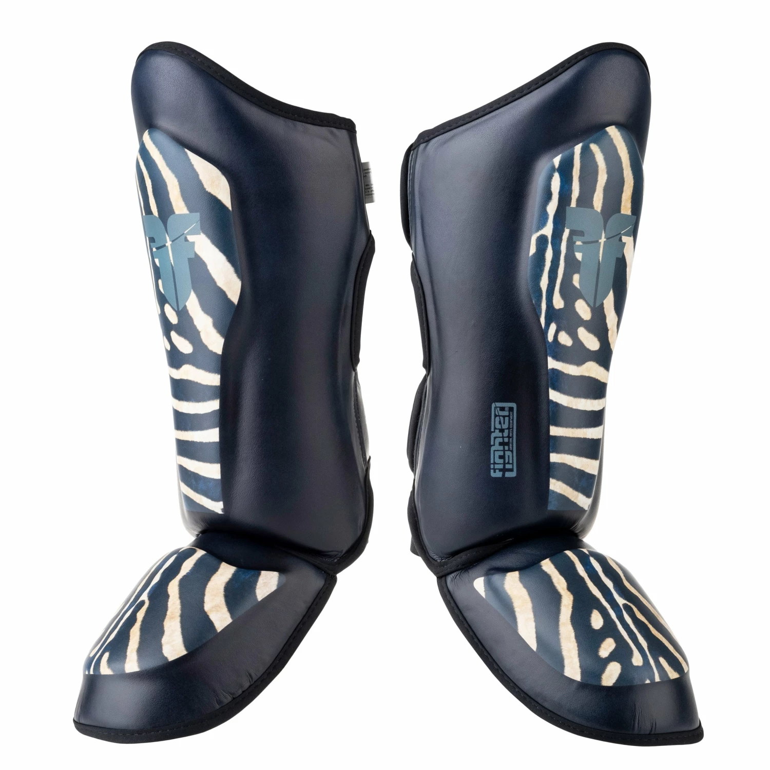 Fighter Shinguards Thai - Jungle Series - Zebra, JE1573ZE 3 Fighter Shinguards Thai - Jungle Series - Zebra, JE1573ZE
