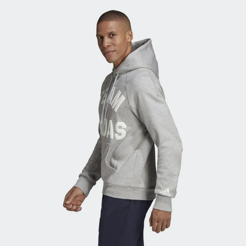 Adidas Hood - Grey, DX7957 9 Adidas Hood - Grey, DX7957 - Image 7