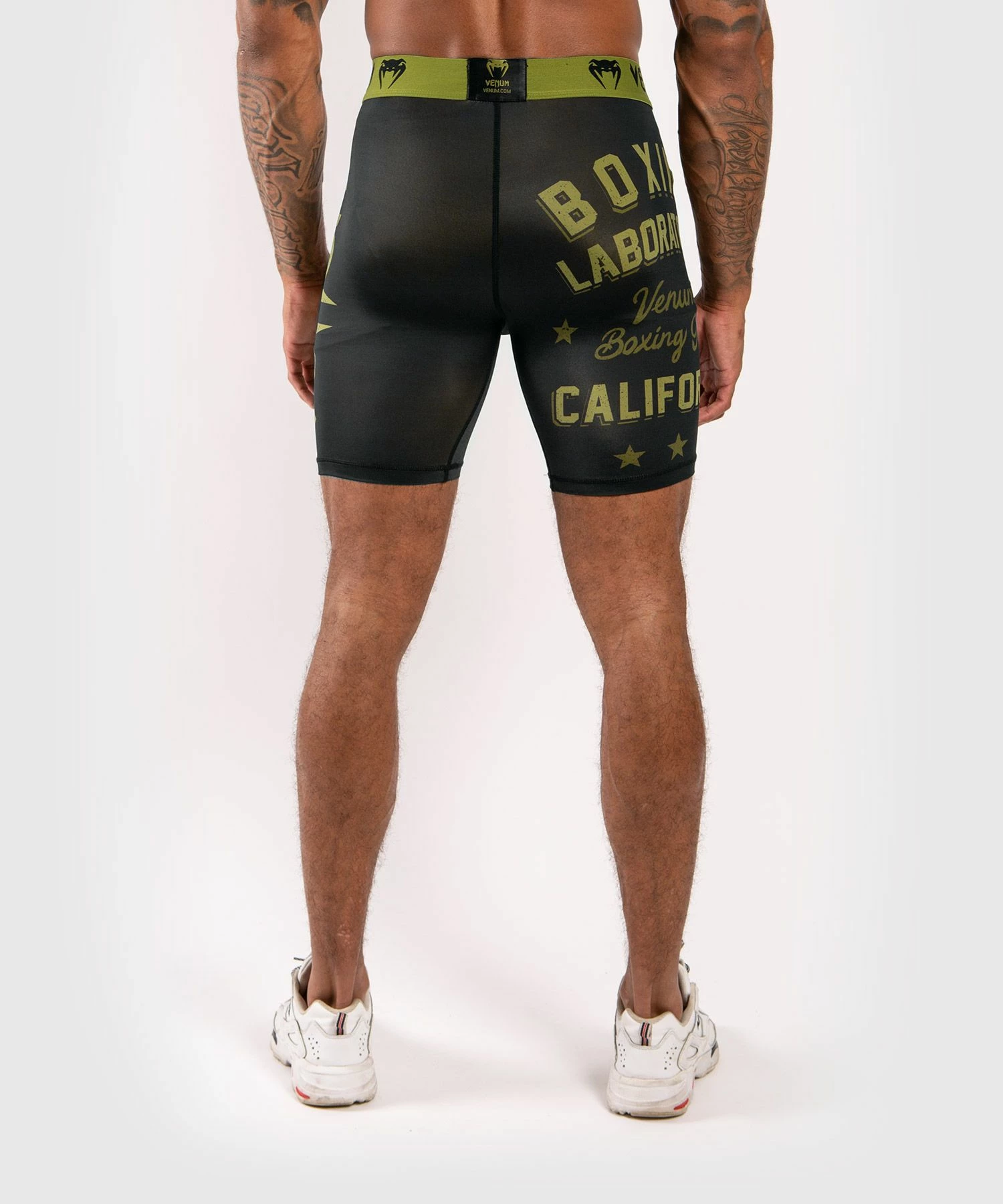 Venum Boxing Lab Compression Shorts - Khaki, VENUM-03987-539 5 Venum Boxing Lab Compression Shorts - Khaki, VENUM-03987-539 - Image 3