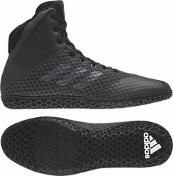 Adidas Wrestling Shoes Mat Wizard 4. - Black Carbon, AC6971