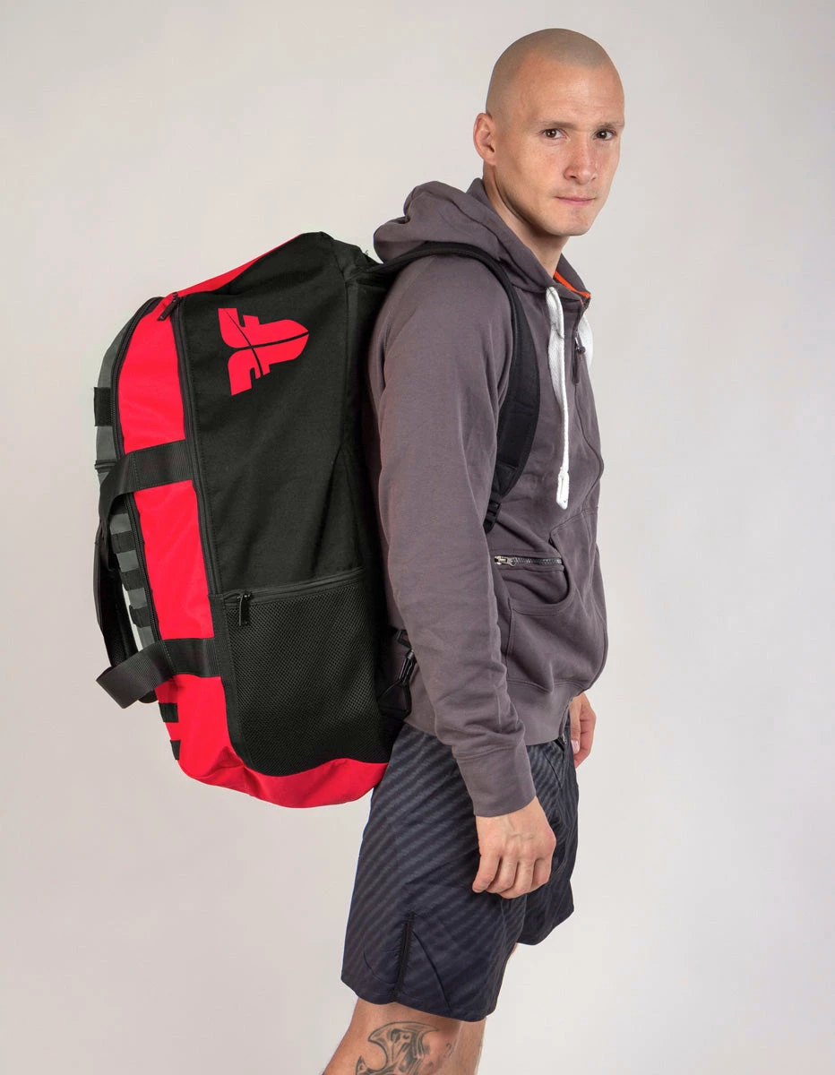Fighter Sports Bag LINE XL - Red/gray/black, FTBP-01 4 Fighter Sports Bag LINE XL - Red/gray/black, FTBP-01 - Image 2