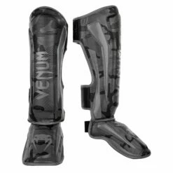 Venum ELITE Shin Guards - Gray