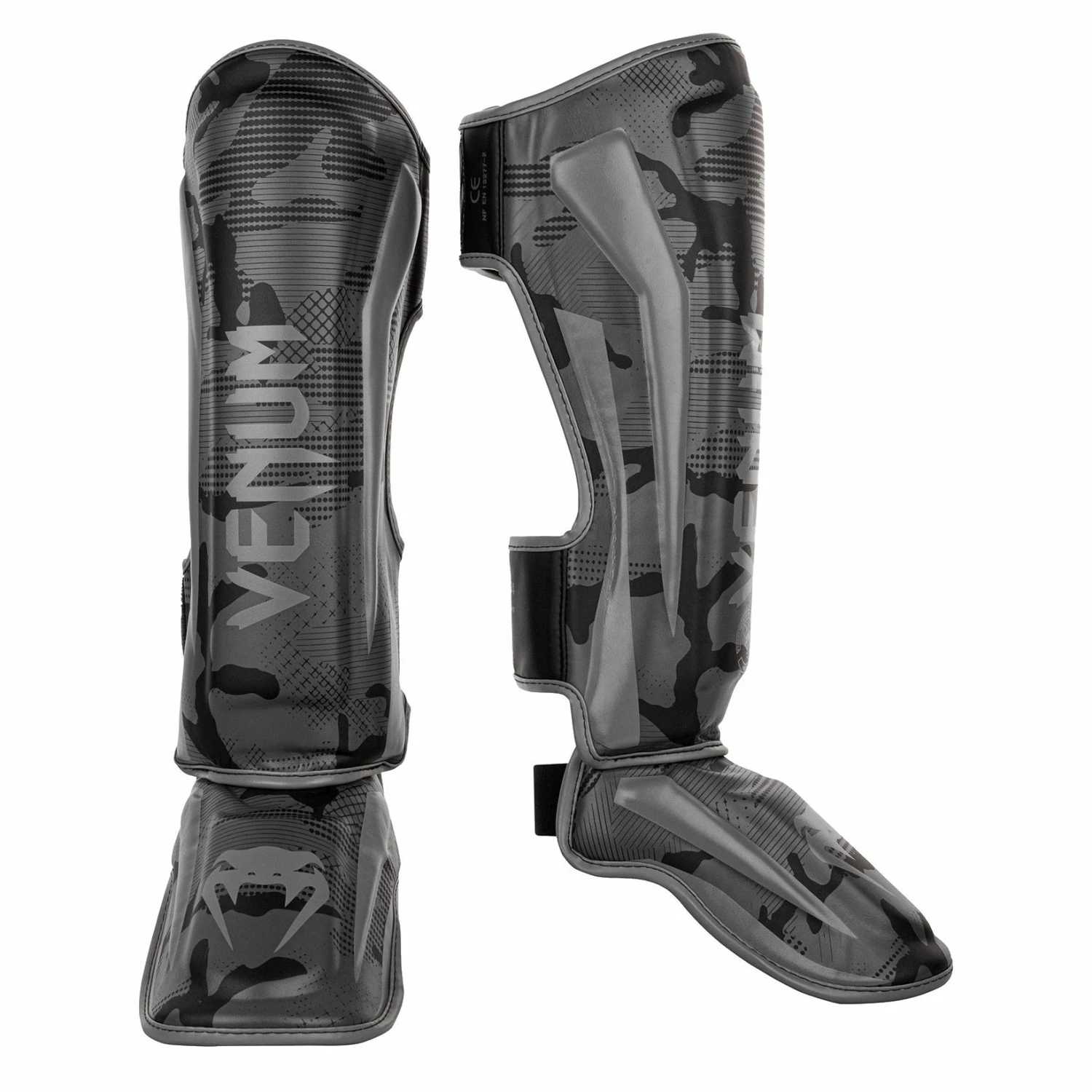 Venum ELITE Shin Guards - Gray 3 Venum ELITE Shin Guards - Gray