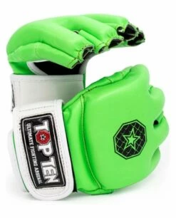 Top Ten MMA Gloves Striking C-Type - Green/white, 23351-51