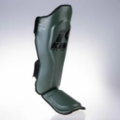 King Pro Boxing Shin Guards - Khaki, KPB/SG-4 -Fighters Europe Store 33518d052b3af79d5455b188eabcf1eb