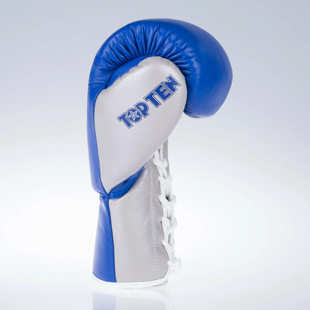 Top Ten Pro Boxing Gloves - Blue/silver, 20182-6110 7 Top Ten Pro Boxing Gloves - Blue/silver, 20182-6110 - Image 5