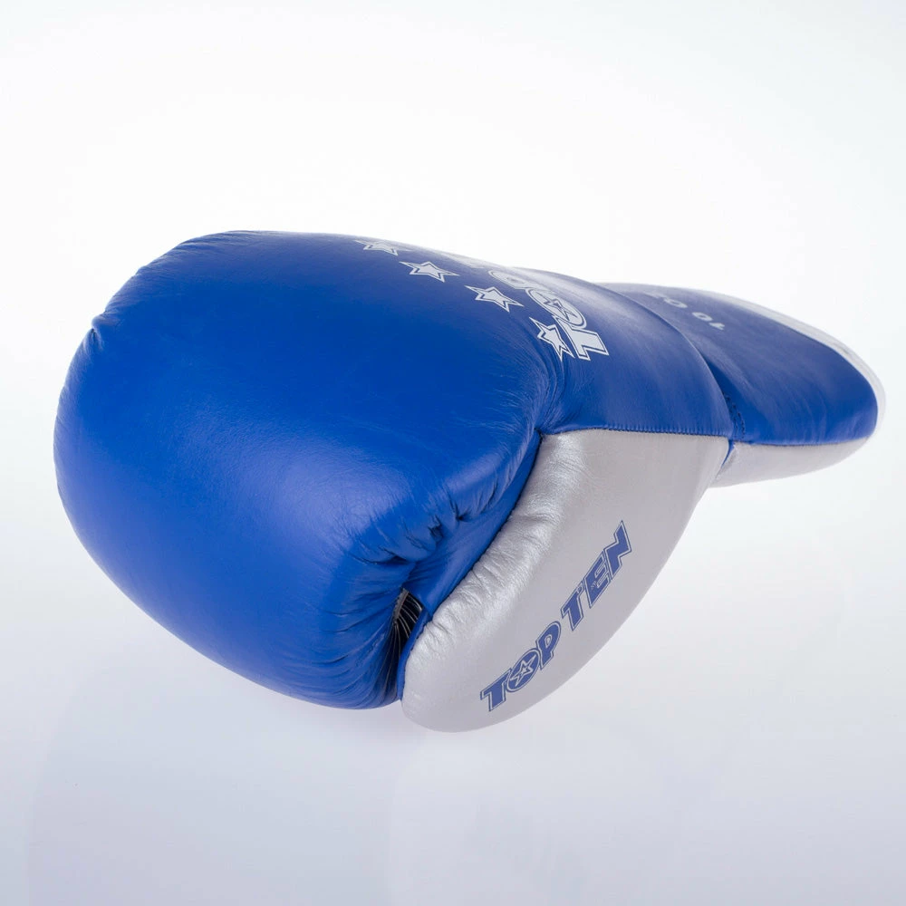Top Ten Pro Boxing Gloves - Blue/silver, 20182-6110 5 Top Ten Pro Boxing Gloves - Blue/silver, 20182-6110 - Image 3