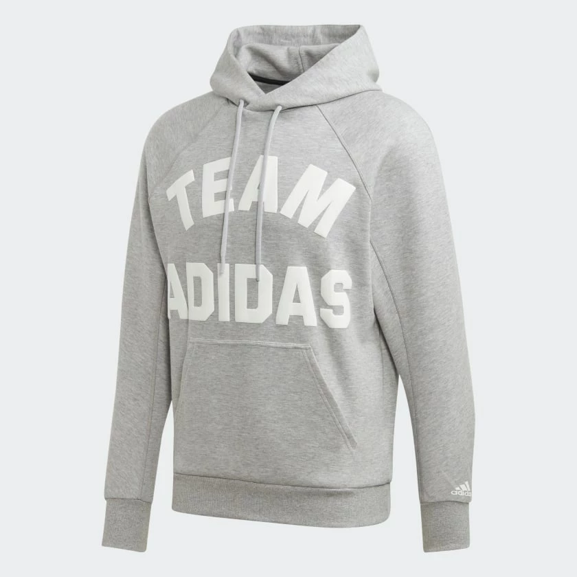 Adidas Hood - Grey, DX7957 3 Adidas Hood - Grey, DX7957
