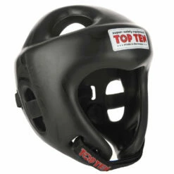 Headguard Top Ten Fight - Black, 1061 Black