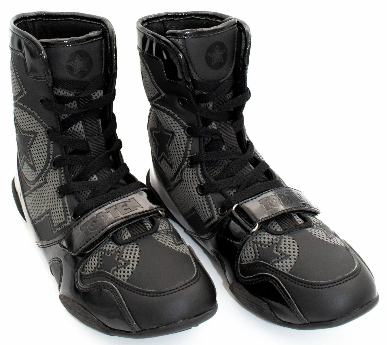 Boxing Shoes Top Ten - Black, 1172-91 6 Boxing Shoes Top Ten - Black, 1172-91 - Image 4