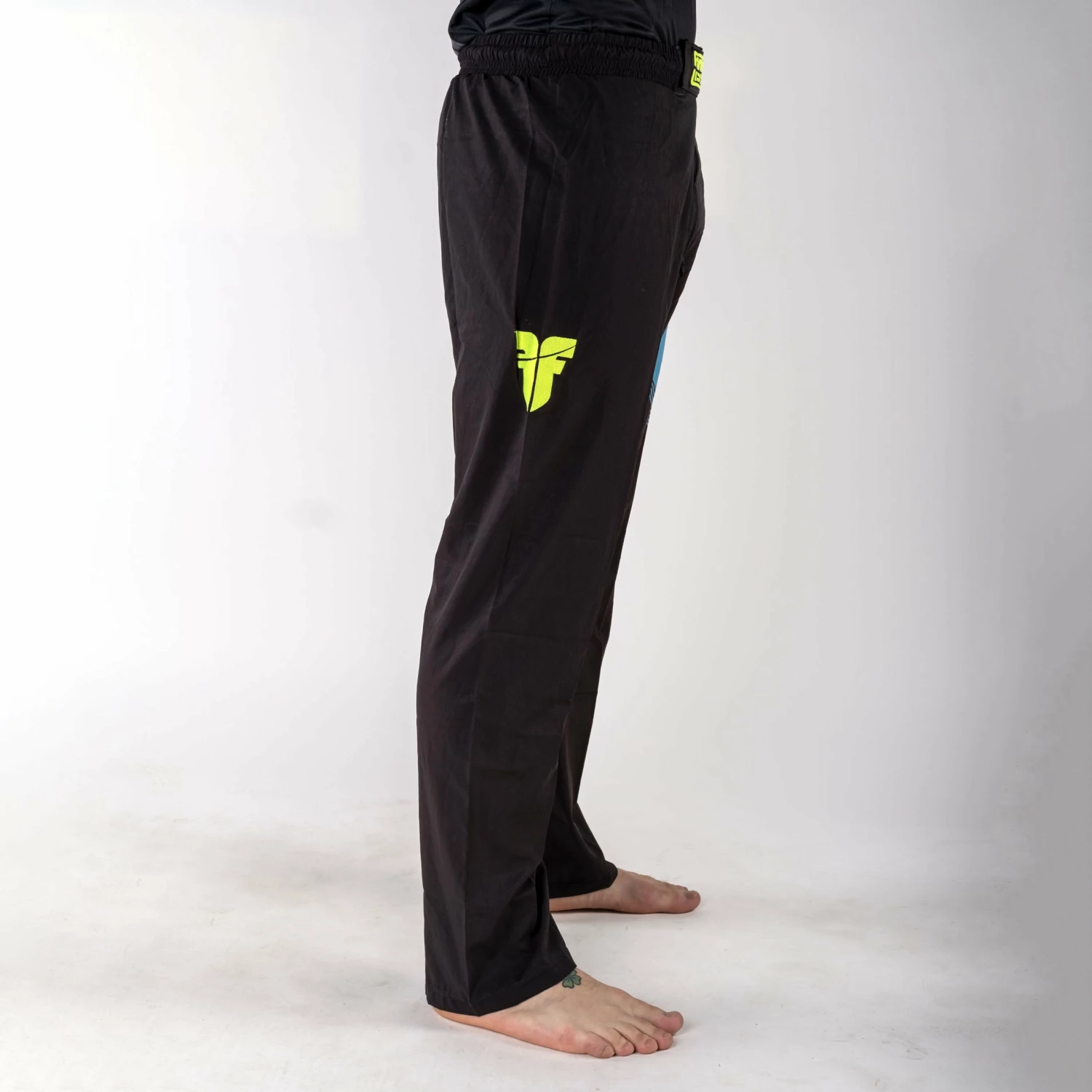 Fighter Pants - FIGHT - Black/blue/green, FF-P003BBY 9 Fighter Pants - FIGHT - Black/blue/green, FF-P003BBY - Image 7