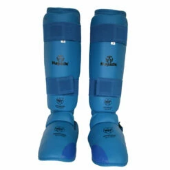 Karate Kickprotector - Instep And Shin WKF - Blue, 343-6