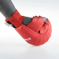 Hayashi Karate Fist Protector TSUKI With Thumb (WKF Approved) - Red, 238 16 Hayashi Karate Fist Protector TSUKI With Thumb (WKF Approved) - Red, 238 -Fighters Europe Store 46735df4d810f90c93b10b194ccf6639