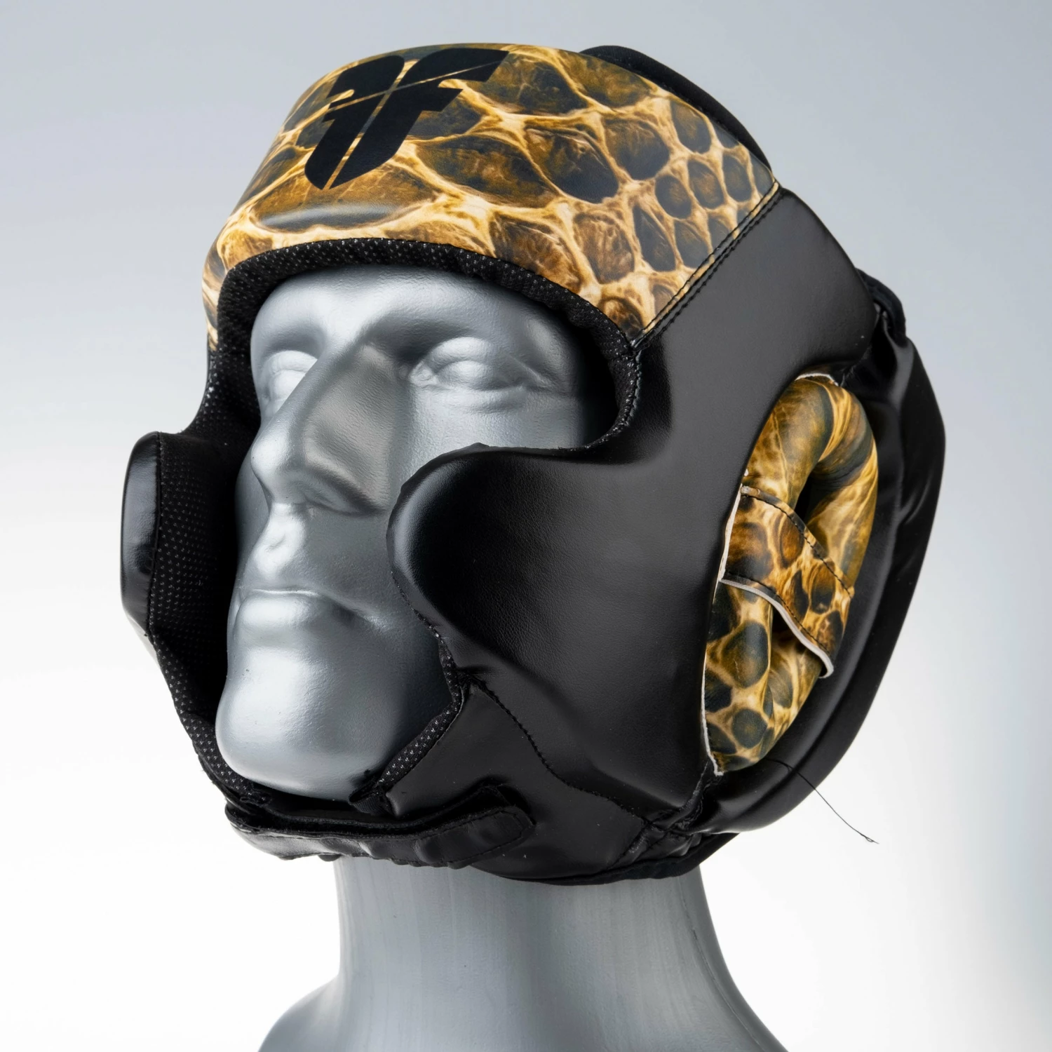 Fighter Headguard Sparring Pro Jungle Series - Snake, JE2796SN 7 Fighter Headguard Sparring Pro Jungle Series - Snake, JE2796SN - Image 5