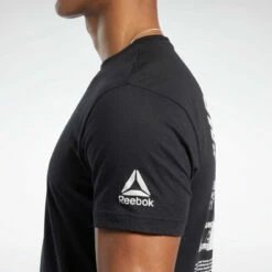 Reebok CrossFit Mess You Up Tee - Black, FJ5285 -Fighters Europe Store 4c8de2a5313bf50d259312507e6d4261