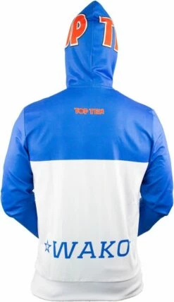 Hoody TOP TEN WAKO - White/blue, 19321-16 -Fighters Europe Store 56a73891afd6e8fec9d79040d446d174