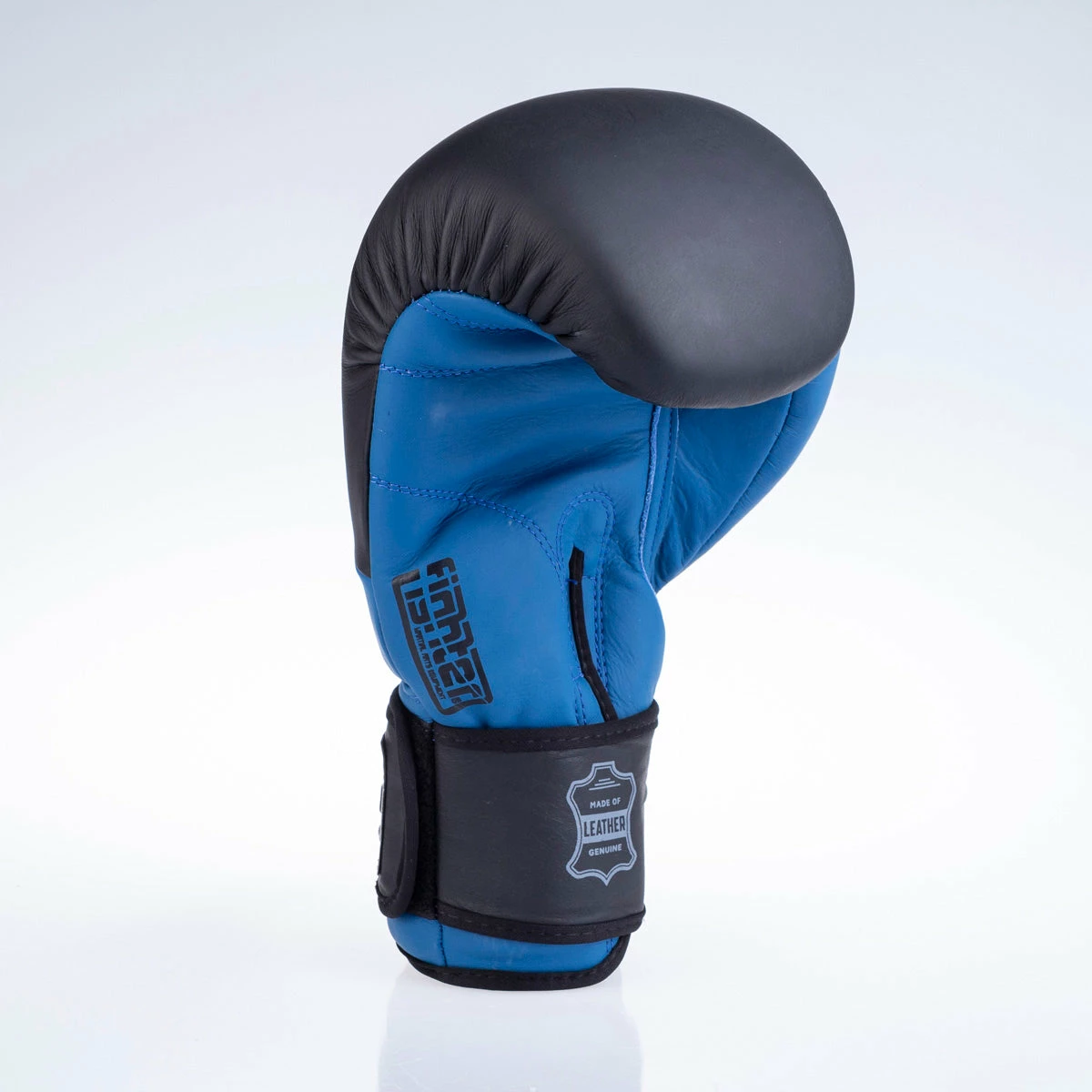 Fighter Boxing Gloves SPLIT- Matt Blue/black, FBG-001BBL 10 Fighter Boxing Gloves SPLIT- Matt Blue/black, FBG-001BBL - Image 8