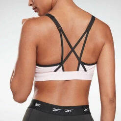 Reebok Hero Medium - Impact Strappy Bra - Pink, FK5339 -Fighters Europe Store 580a89ef080a479f10fd323af5ccf3bf