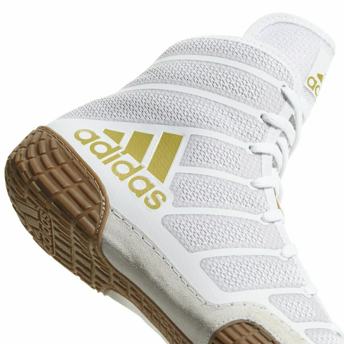 Wrestling Shoes Adidas Varner - White/gold, DA9891 7 Wrestling Shoes Adidas Varner - White/gold, DA9891 - Image 5