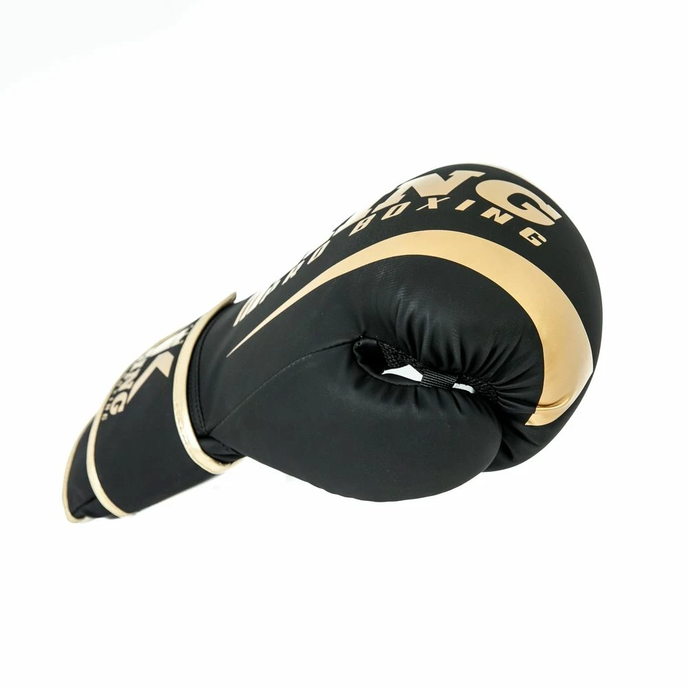 King Pro Boxing Boxing Gloves Revo 6 - Black/gold 7 King Pro Boxing Boxing Gloves Revo 6 - Black/gold - Image 5