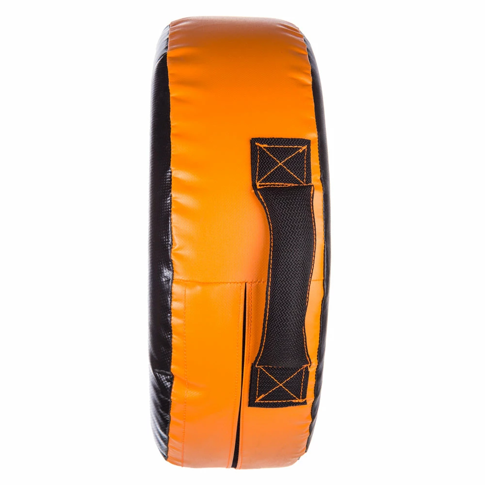 Fighter Round Shield - Black/orange, FKSH-08 4 Fighter Round Shield - Black/orange, FKSH-08 - Image 2