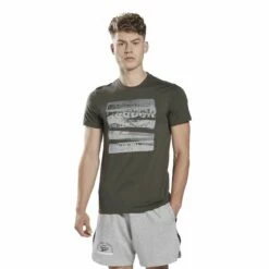 Reebok CBT Core Boxing Tee - Green, FU1261