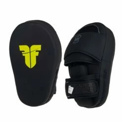 Fighter Focus Mitts - Black/neon Yellow, FFMS-002BNY