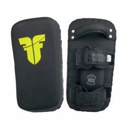 Fighter Thai Pads - Black/neon Yellow, FTP-001BNY