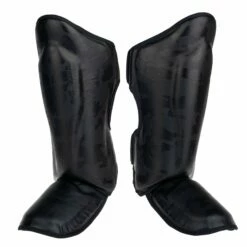 Fighter Shinguards Thai Classic - Black/camo, JE1573CBK
