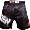 Top Ten MMA Prism Shorts - Black, 18151-91 -Fighters Europe Store 6166