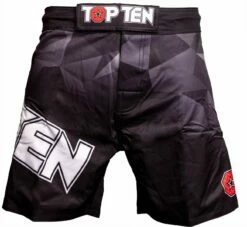 Top Ten MMA Prism Shorts - Black, 18151-91