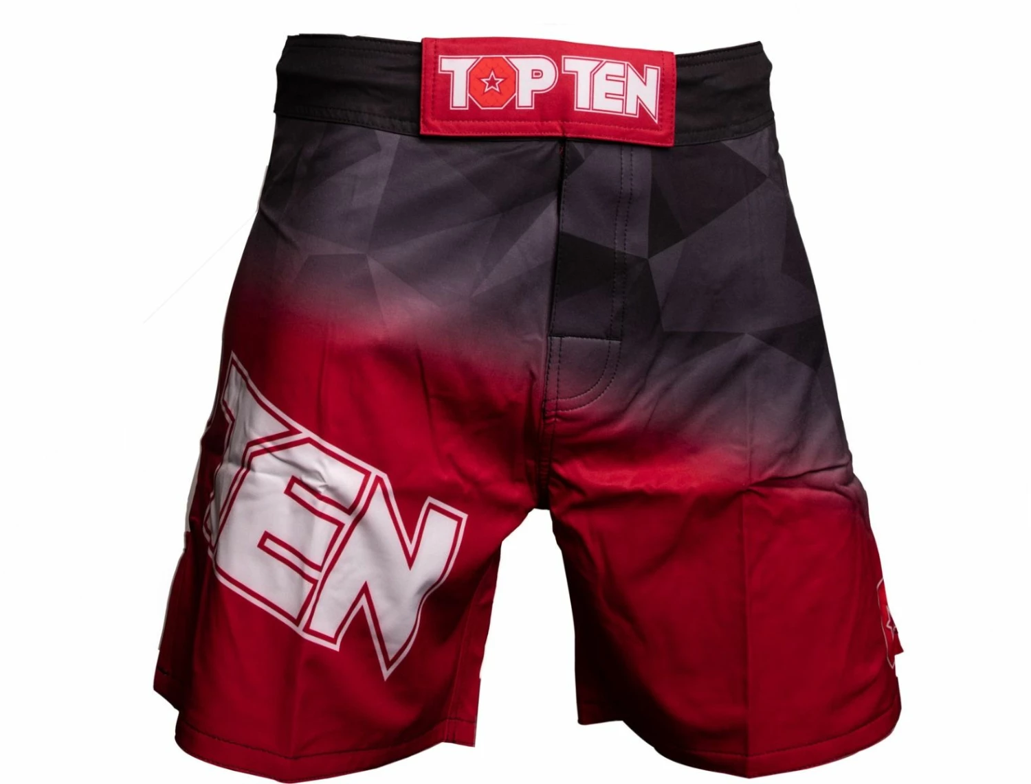 Top Ten MMA Prism Shorts - Red, 18151-41 3 Top Ten MMA Prism Shorts - Red, 18151-41